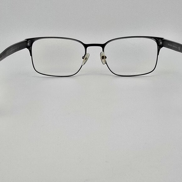 *SOLD* Prada VPR 64R LAH-1O1 Matte Brown Gunmetal Eyeglasses Frame Italy 55mm - Picture 4 of 12